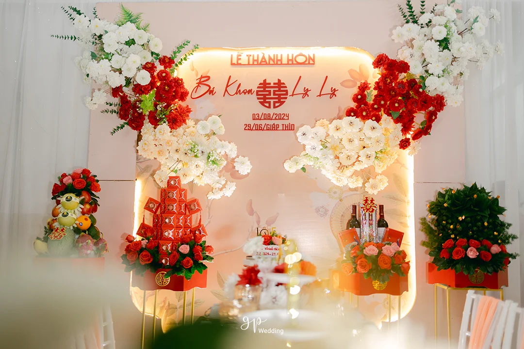 Mâm quả ngày cưới bao gồm những gì - GP Wedding