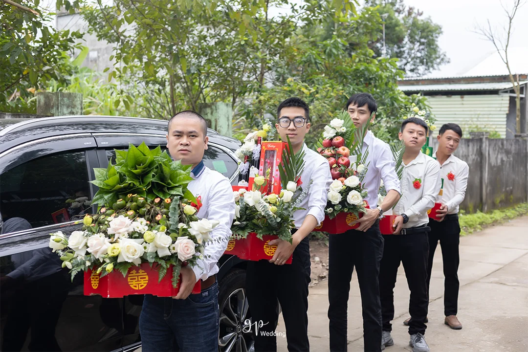 Thứ tự mâm quả cưới phóng sự cưới Đà Nẵng GP Wedding