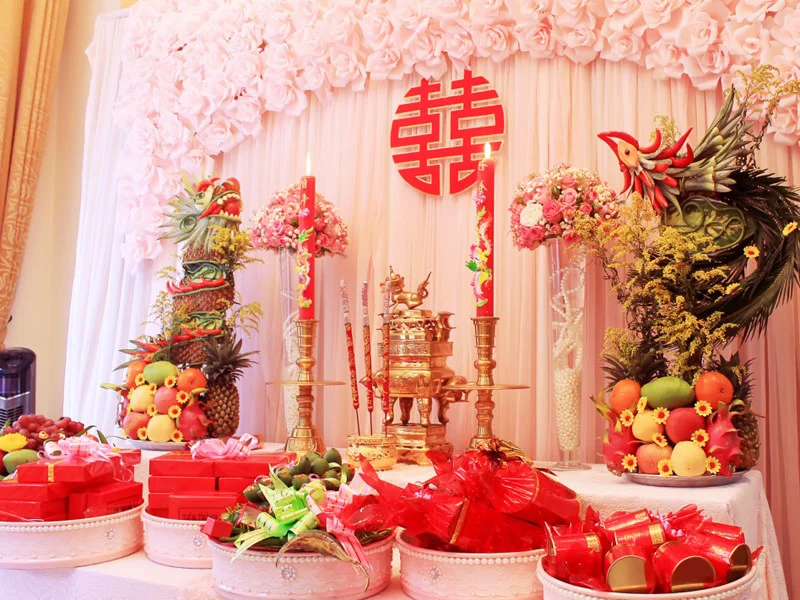 Bàn thờ gia tiên miền Bắc - GP Wedding