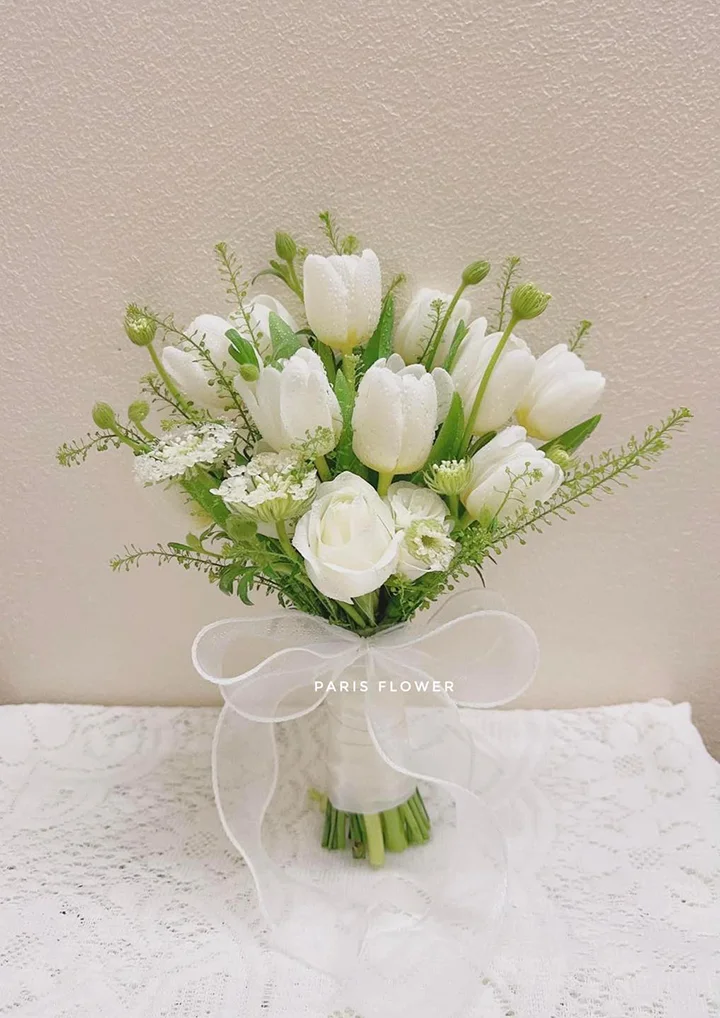 Hoa cưới cầm tay Paris Flower Đà Nẵng GP Wedding