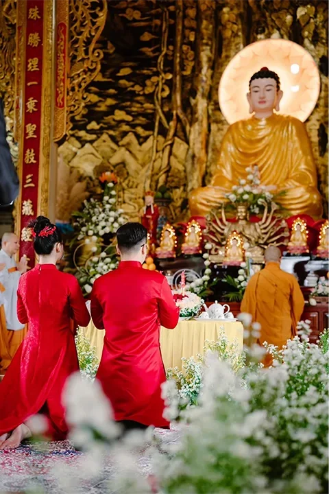 Lễ nhập đàn và quy y tam bảo - GP Wedding
