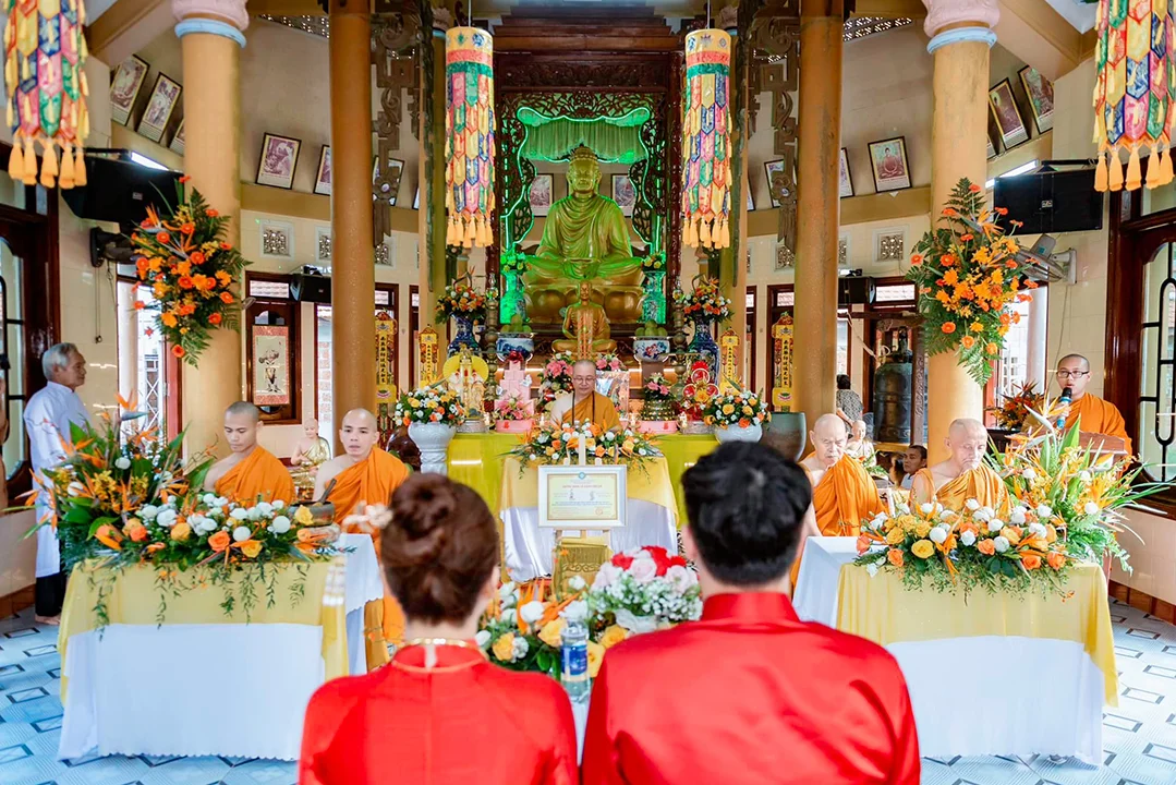 Lễ thọ ngũ giới lễ hằng thuận - GP Wedding