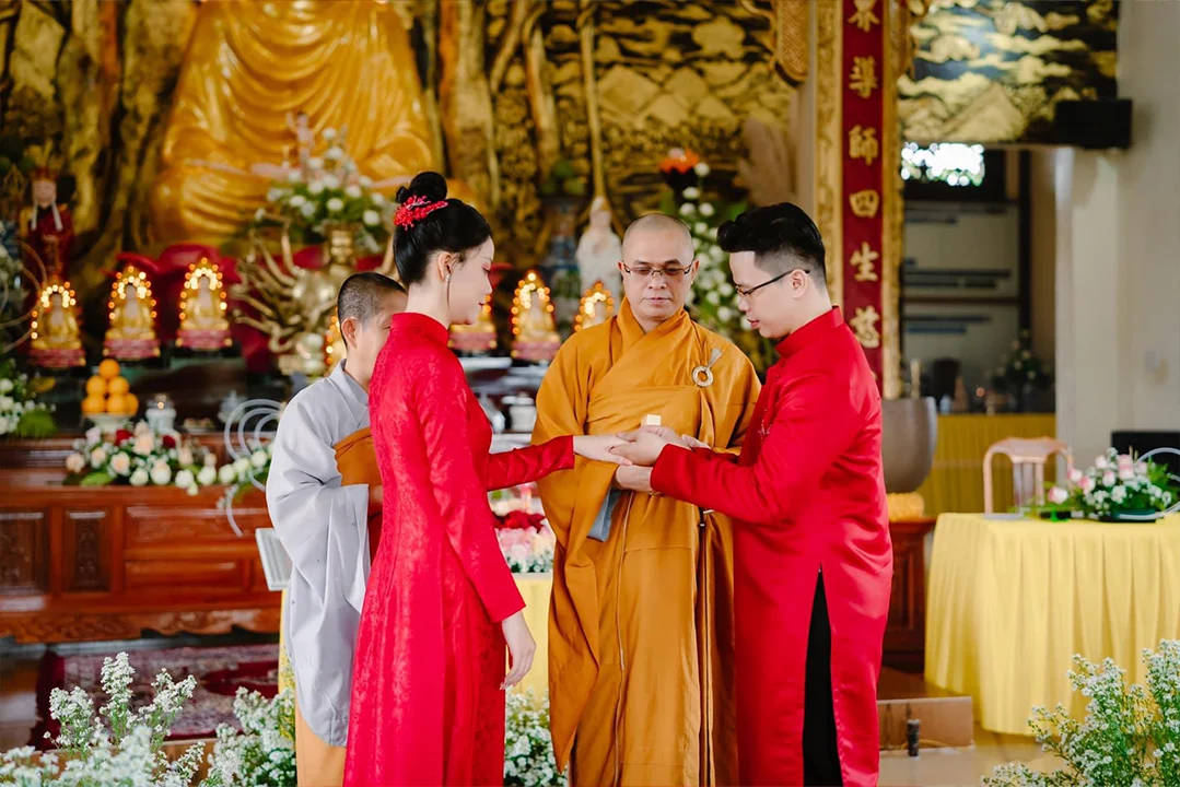 Lễ trao nhẫn cưới hằng thuận - GP Wedding