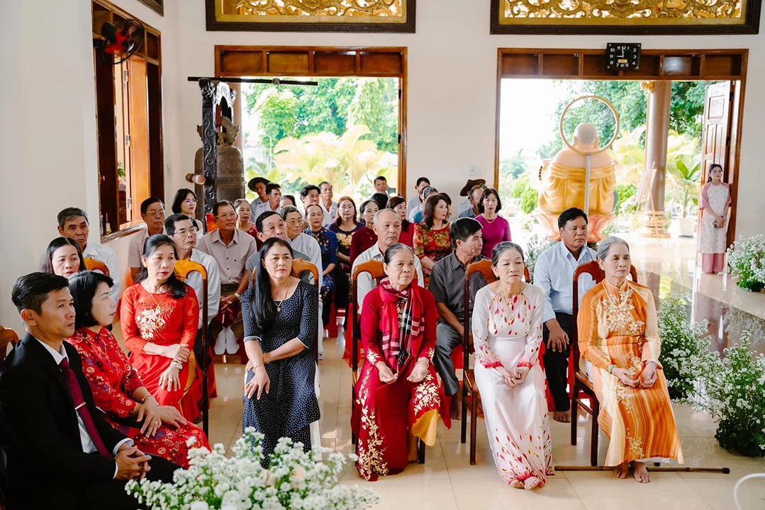 Mời khách và thông báo gia đình lễ Hằng Thuận - GP Wedding