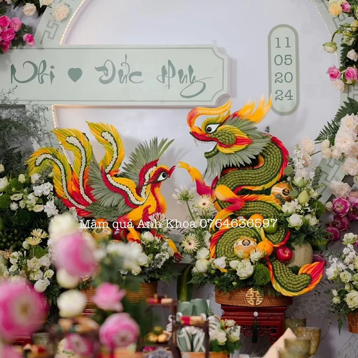 Dịch vụ Mâm quả Cưới hỏi ANH KHOA Đà Nẵng - GP Wedding